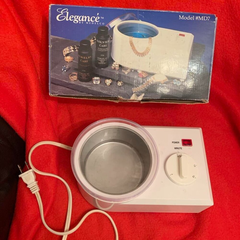 EUC Elegance by Medelco Jewelry Cleaner #MD7